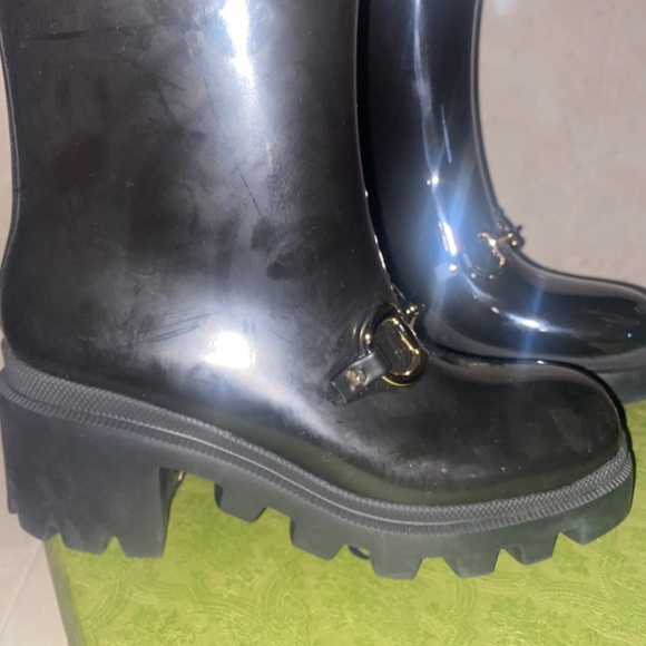 Gucci Horsebit Rain Boot - Picture 4 of 5